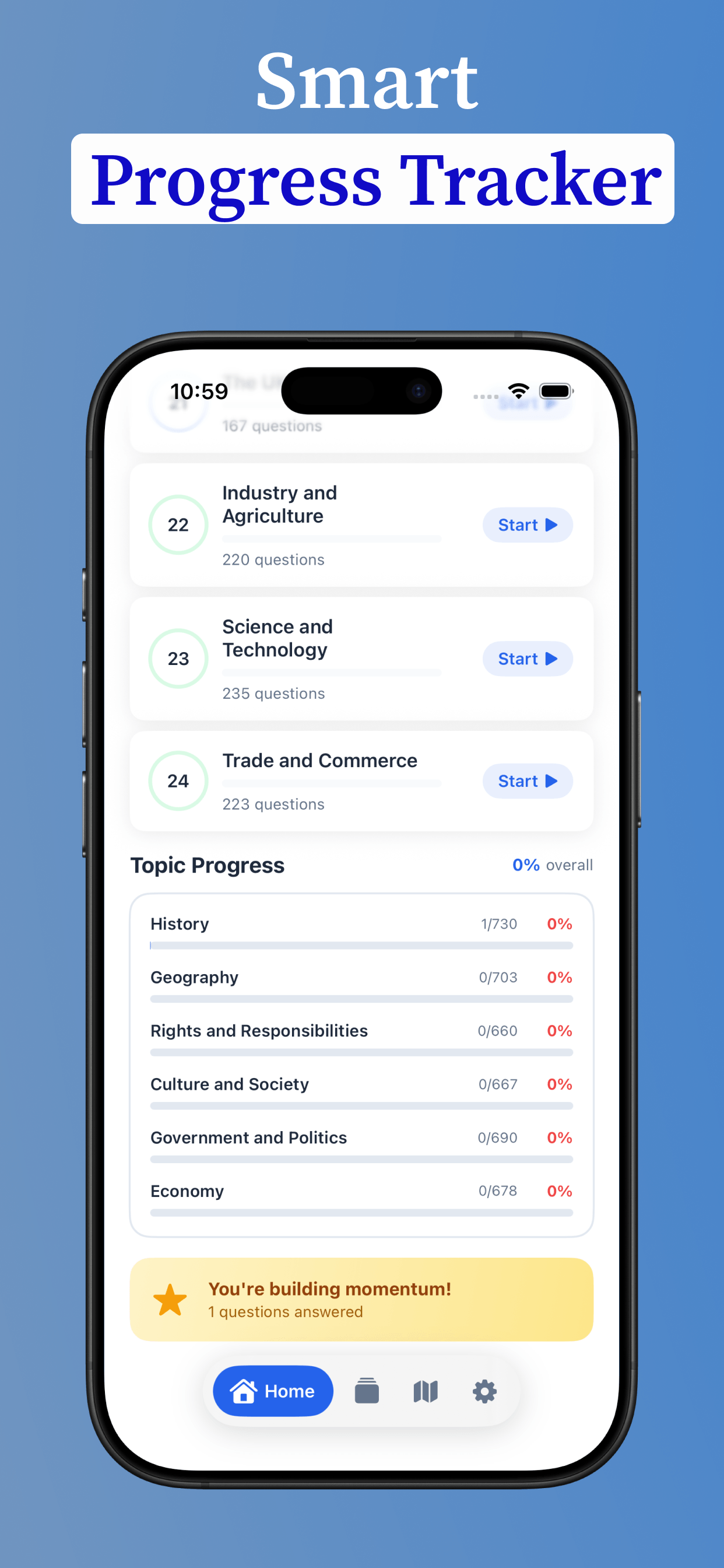 LifeUK App - Smart Progress Tracker